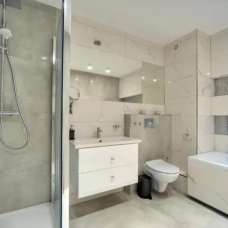 公寓 Trevilles Kasiowka - 13 Os Z 4 Sypialniami, 3 Lazienkami I Kominkiem 斯克拉斯卡波伦巴